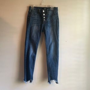 Women’s size 27 Black Label dark blue jeans